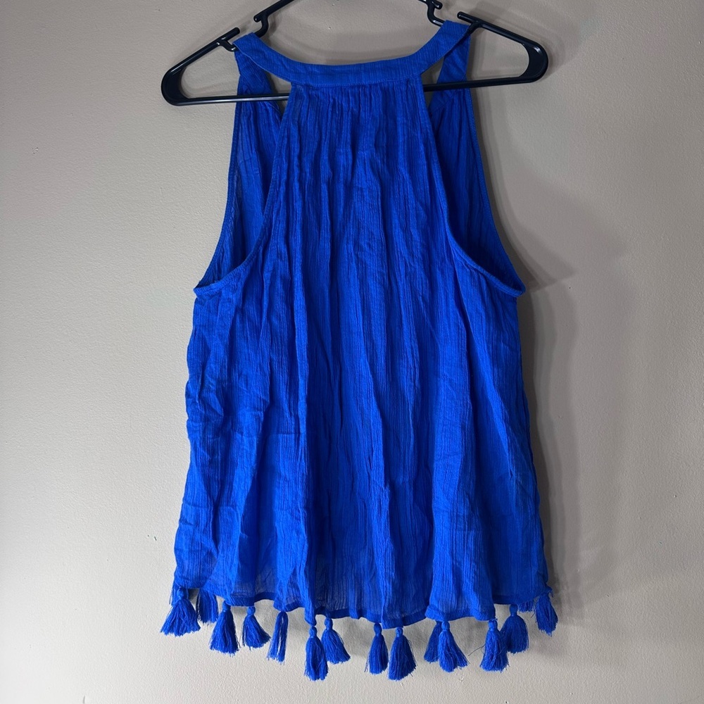 Lilly Pulitzer Roxi tassel Top size M - Picture 4 of 4